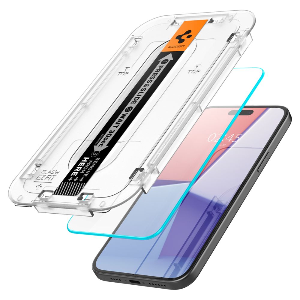 Spigen Spigen iPhone 16/15 GLAS.tR 