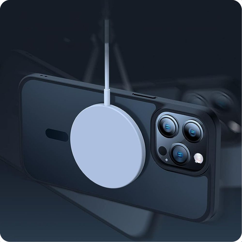 Tech-Protect Tech-Protect iPhone 15 Skal MagSafe MagMat Svart/Transparent