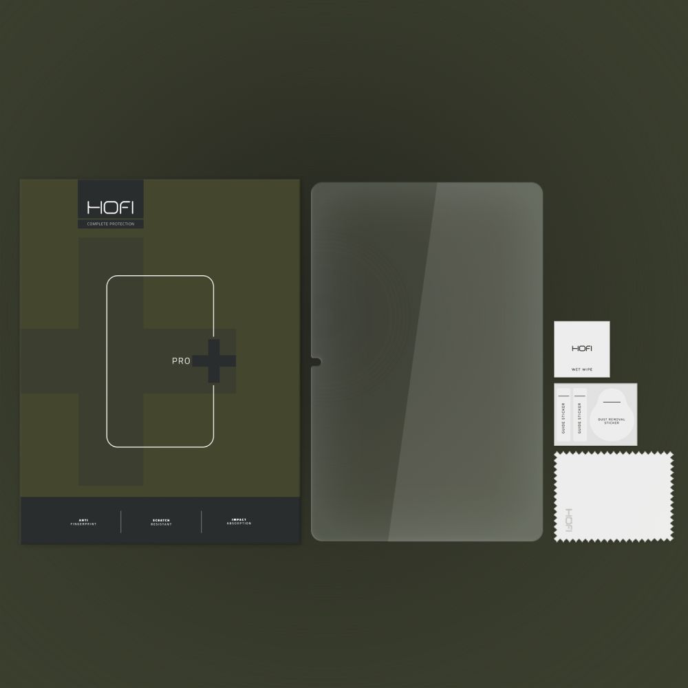 HOFI HOFI Galaxy Tab S9 FE Plus Skärmskydd Pro+ Härdat Glas