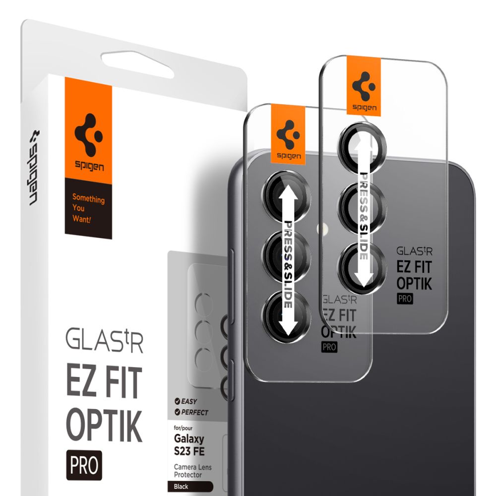 Spigen Spigen Galaxy S23 FE 2-PACK Optik.tR 