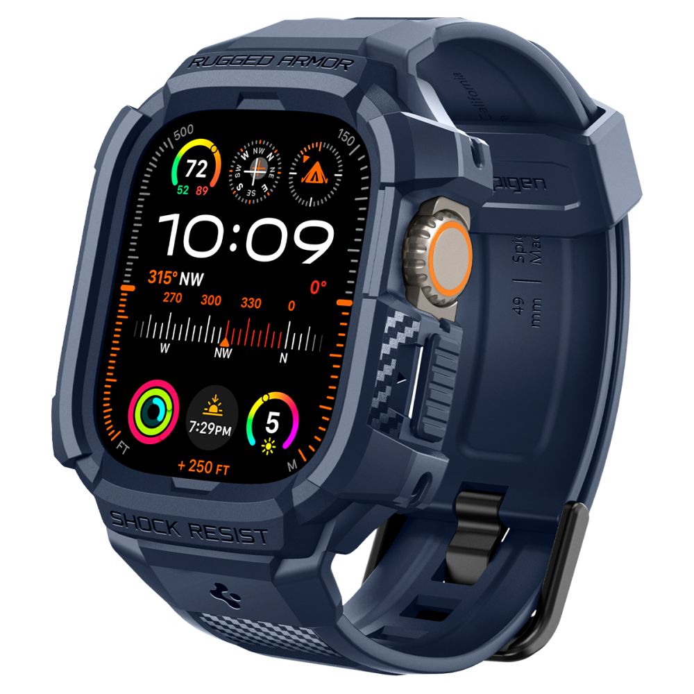 Spigen Spigen Apple Watch Ultra 49 mm Skal/Armband Rugged Armor 'Pro'