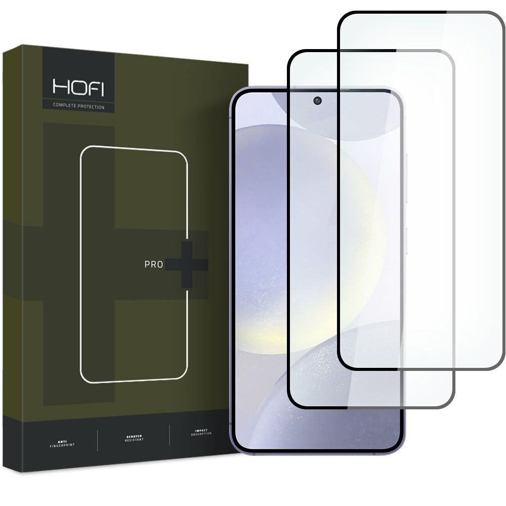HOFI HOFI Galaxy S24 2-PACK Skärmskydd Pro+ Heltäckande Svart