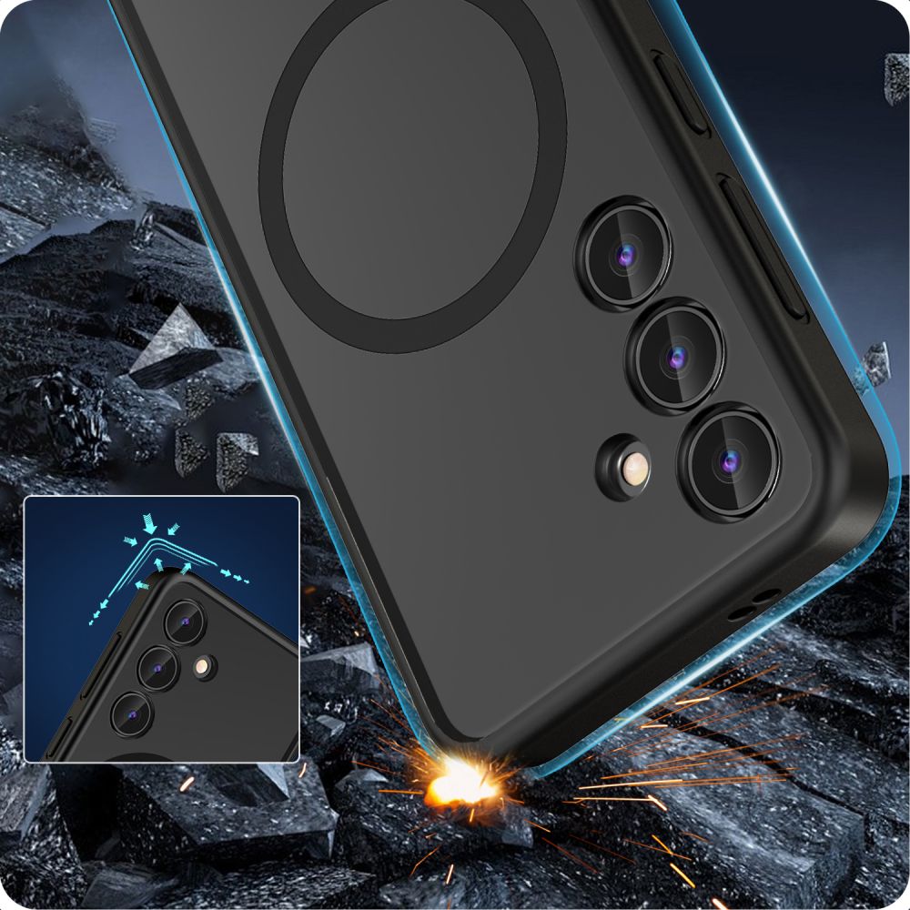 Tech-Protect Tech-Protect Galaxy S24 Ultra Skal MagSafe Magmat Matt Svart