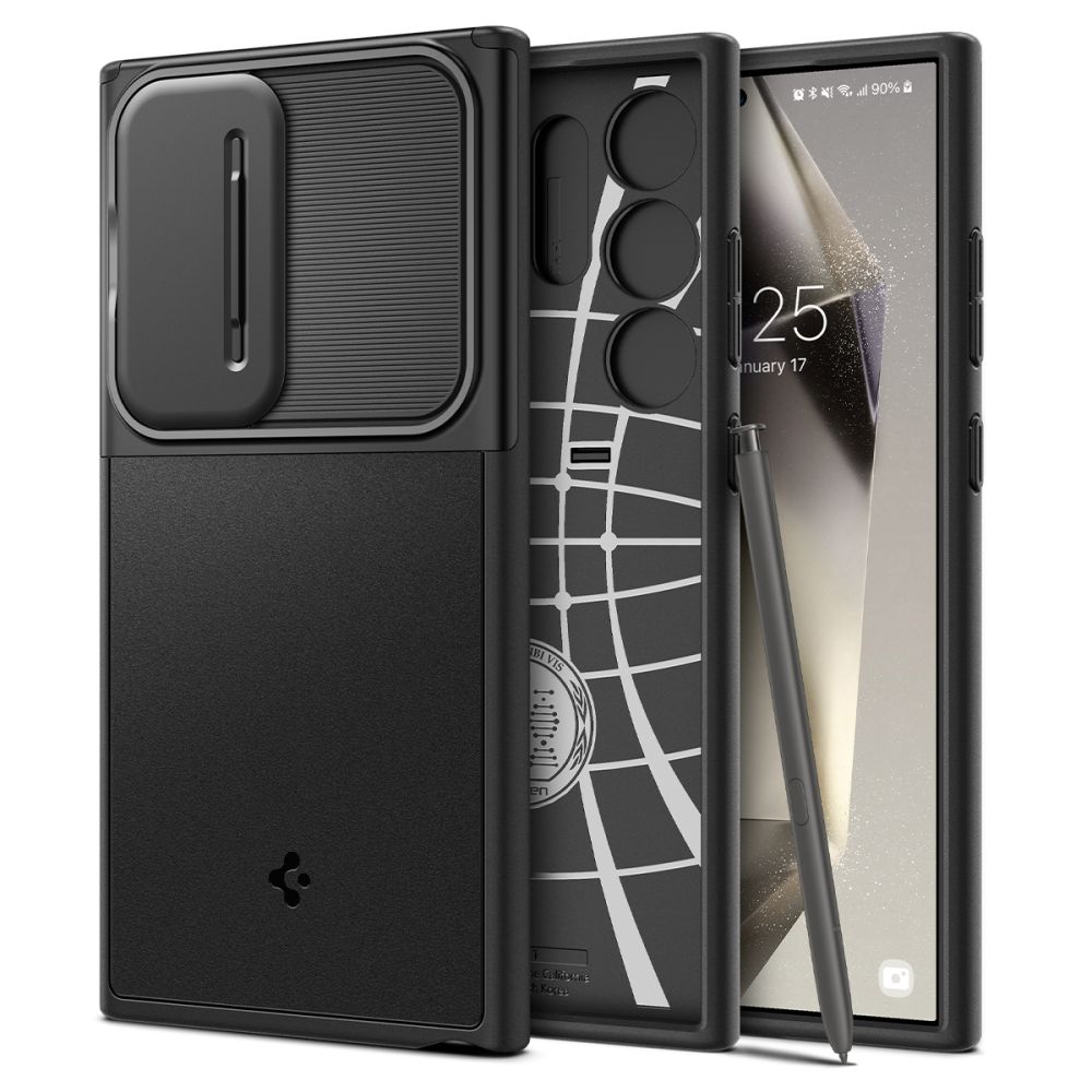 Spigen Spigen Galaxy S24 Ultra Skal Optik Armor Svart