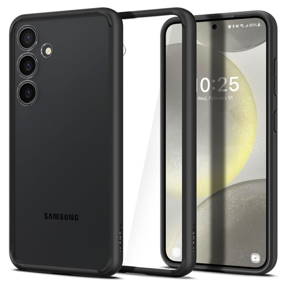 Spigen Spigen Galaxy S24 Skal Ultra Hybrid Matt Svart