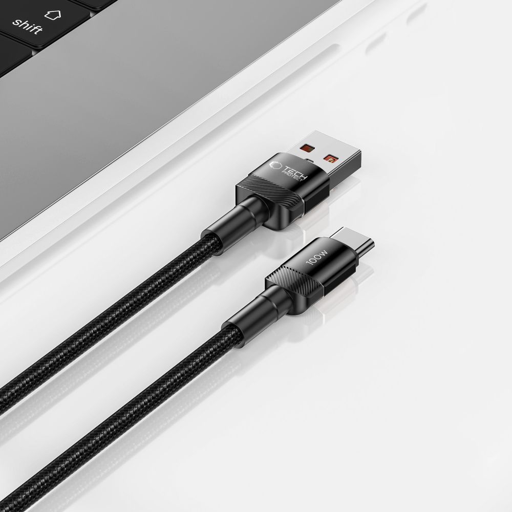 Tech-Protect Tech-Protect 100W/5A 50cm USB-C Kabel UltraBoost Evo Svart