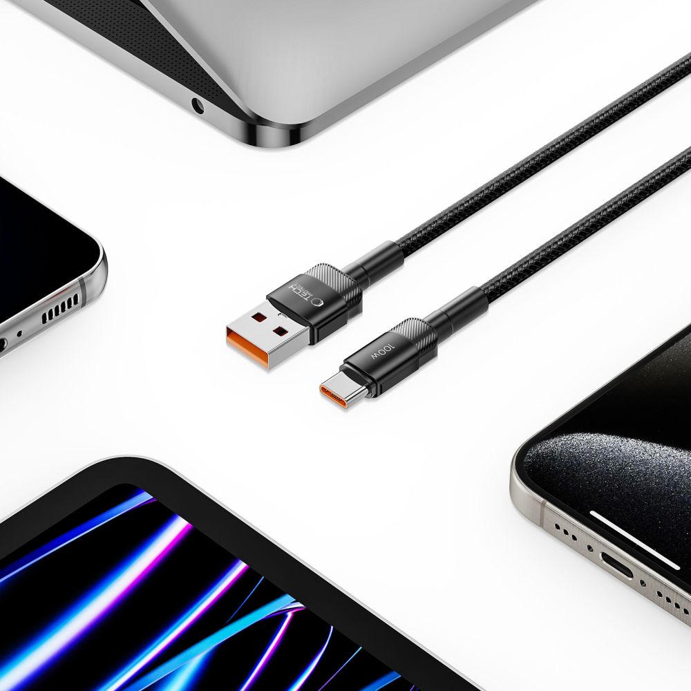 Tech-Protect Tech-Protect 100W/5A 50cm USB-C Kabel UltraBoost Evo Svart