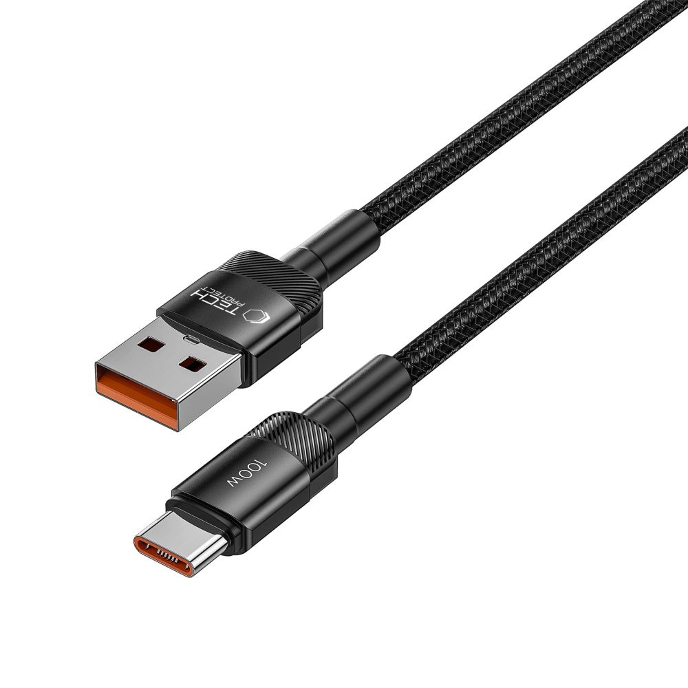 Tech-Protect Tech-Protect 100W/5A 1m USB-C Kabel UltraBoost Evo Svart