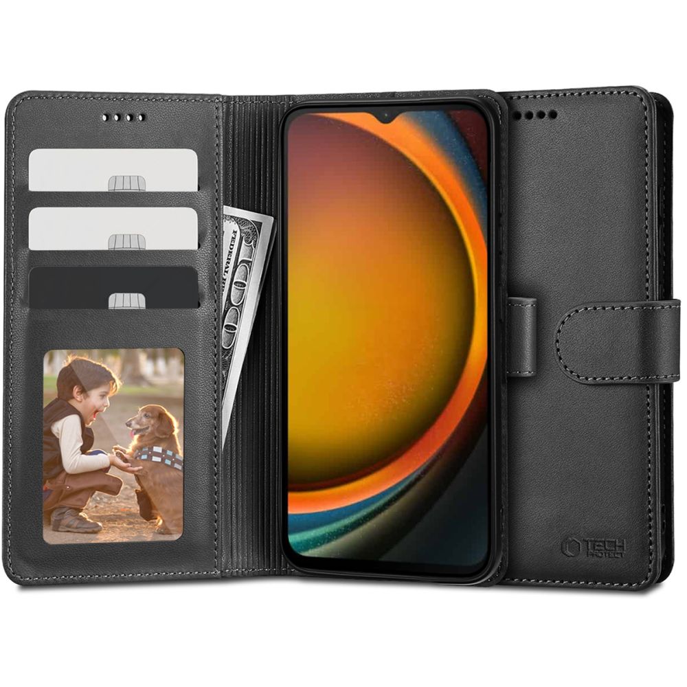 Tech-Protect Tech-Protect Galaxy Xcover 7 Fodral Läder Svart