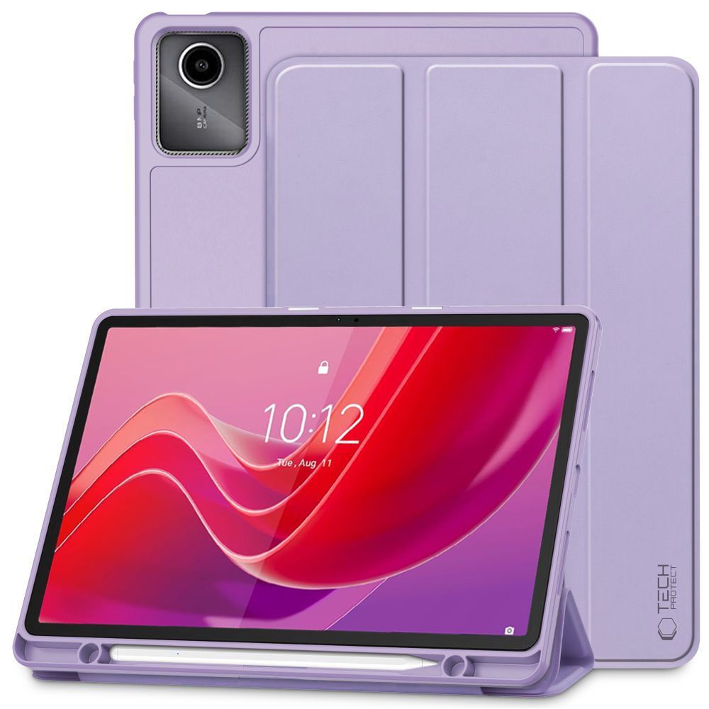 Tech-Protect Tech-Protect Lenovo Tab M11 Fodral SmartCase Pennhållare Violet