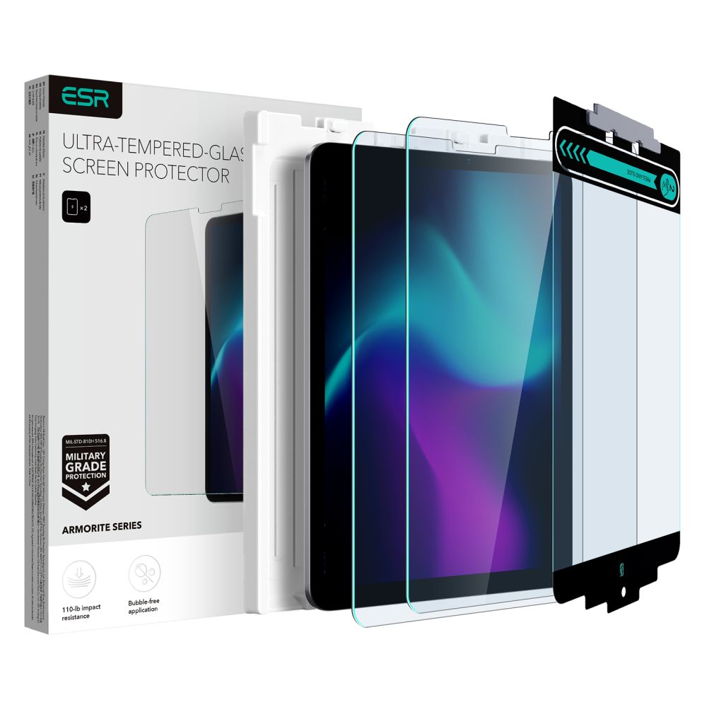 ESR ESR iPad Air 2020-2022 / Pro 11 2020-2022 2-PACK Armorite Skärmskydd