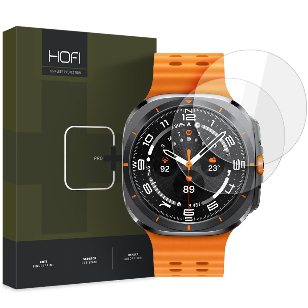 HOFI HOFI Galaxy Watch Ultra (2025) / 47 mm 2-PACK Skärmskydd Pro+