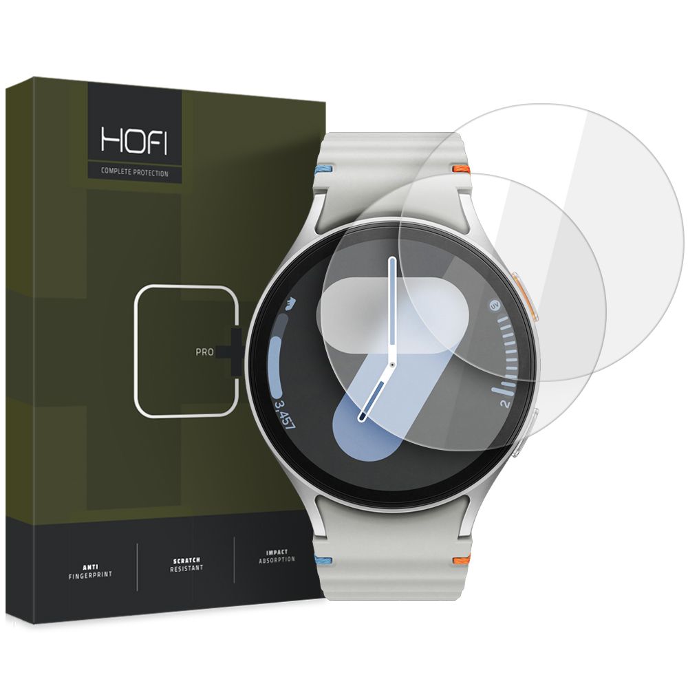 HOFI HOFI Galaxy Watch 4/5/6/7/FE 40 mm 2-PACK Skärmskydd Pro+ Härdat Glas