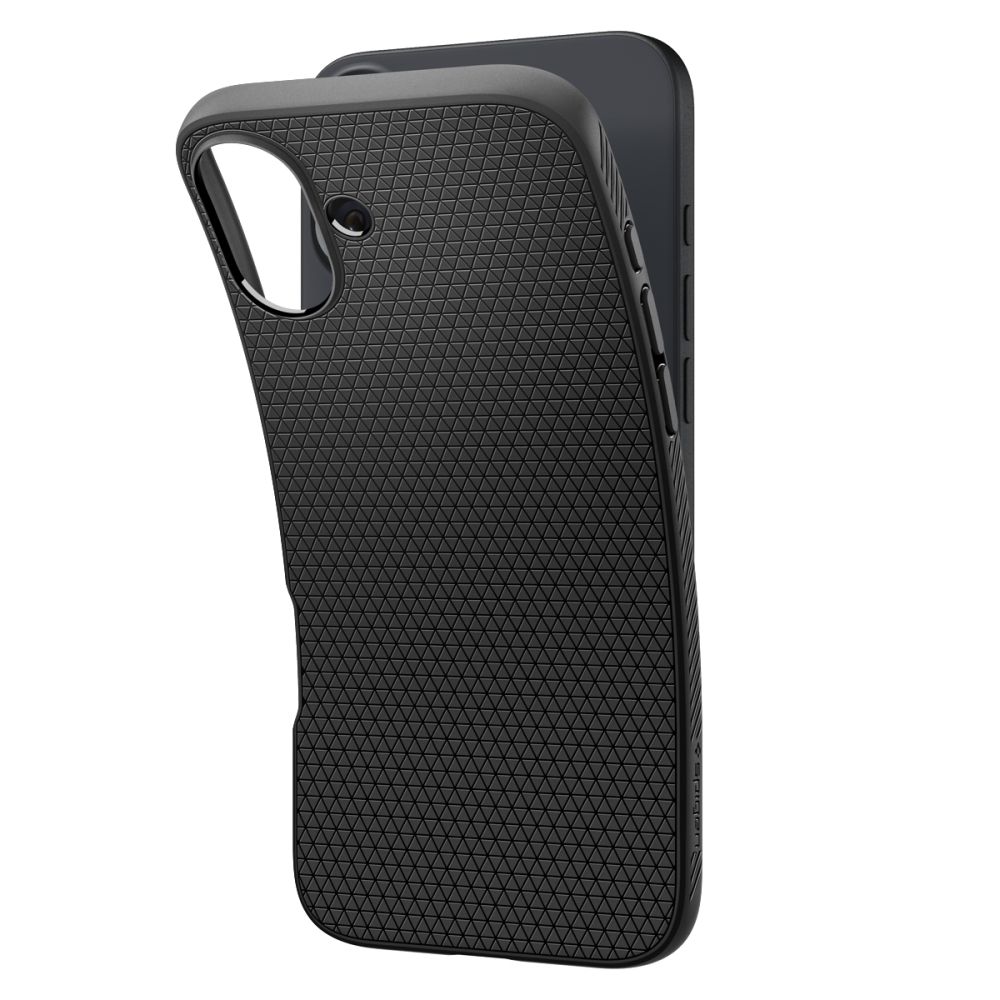 Spigen Spigen iPhone 16 Skal Liquid Air Matt Svart
