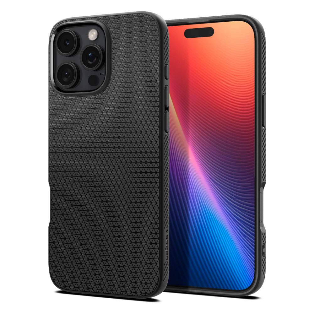 Spigen Spigen iPhone 16 Pro Skal Liquid Air Matt Svart