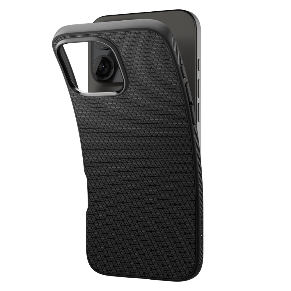 Spigen Spigen iPhone 16 Pro Skal Liquid Air Matt Svart