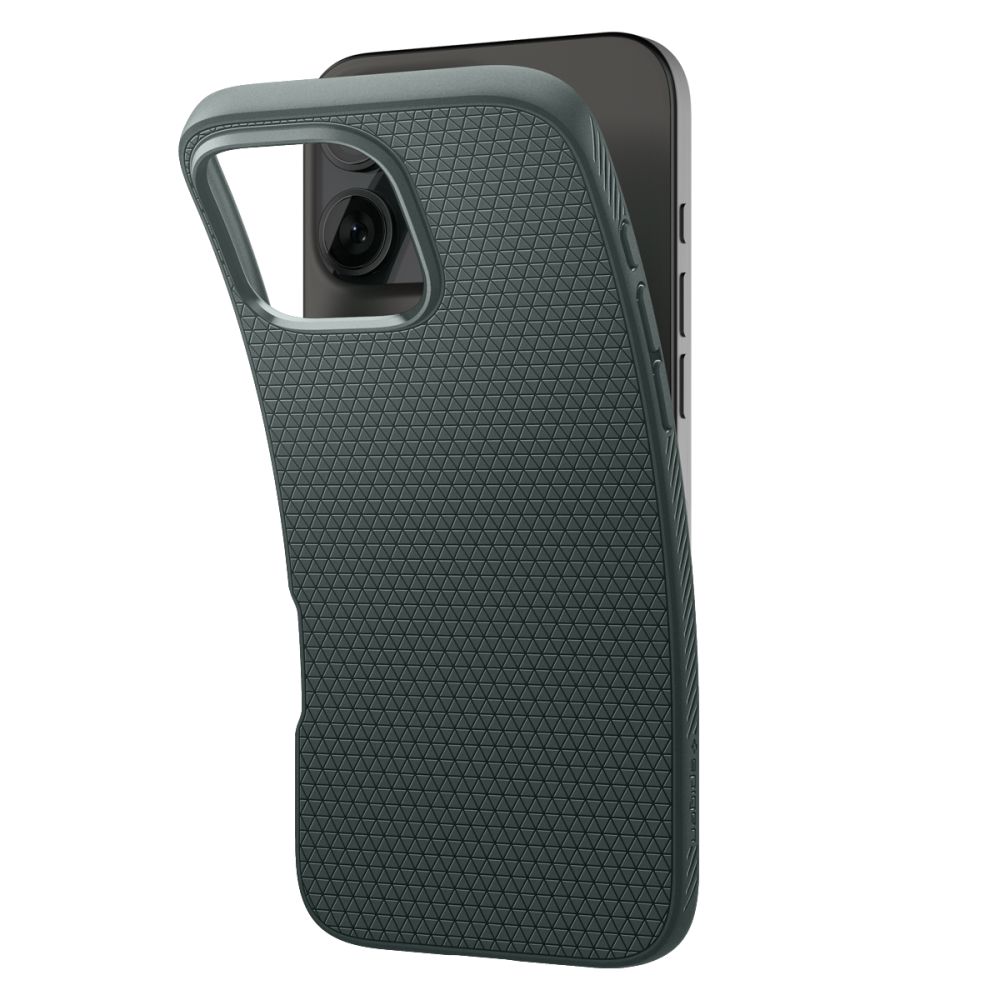 Spigen Spigen iPhone 16 Pro Max Skal Liquid Air Abyss Green