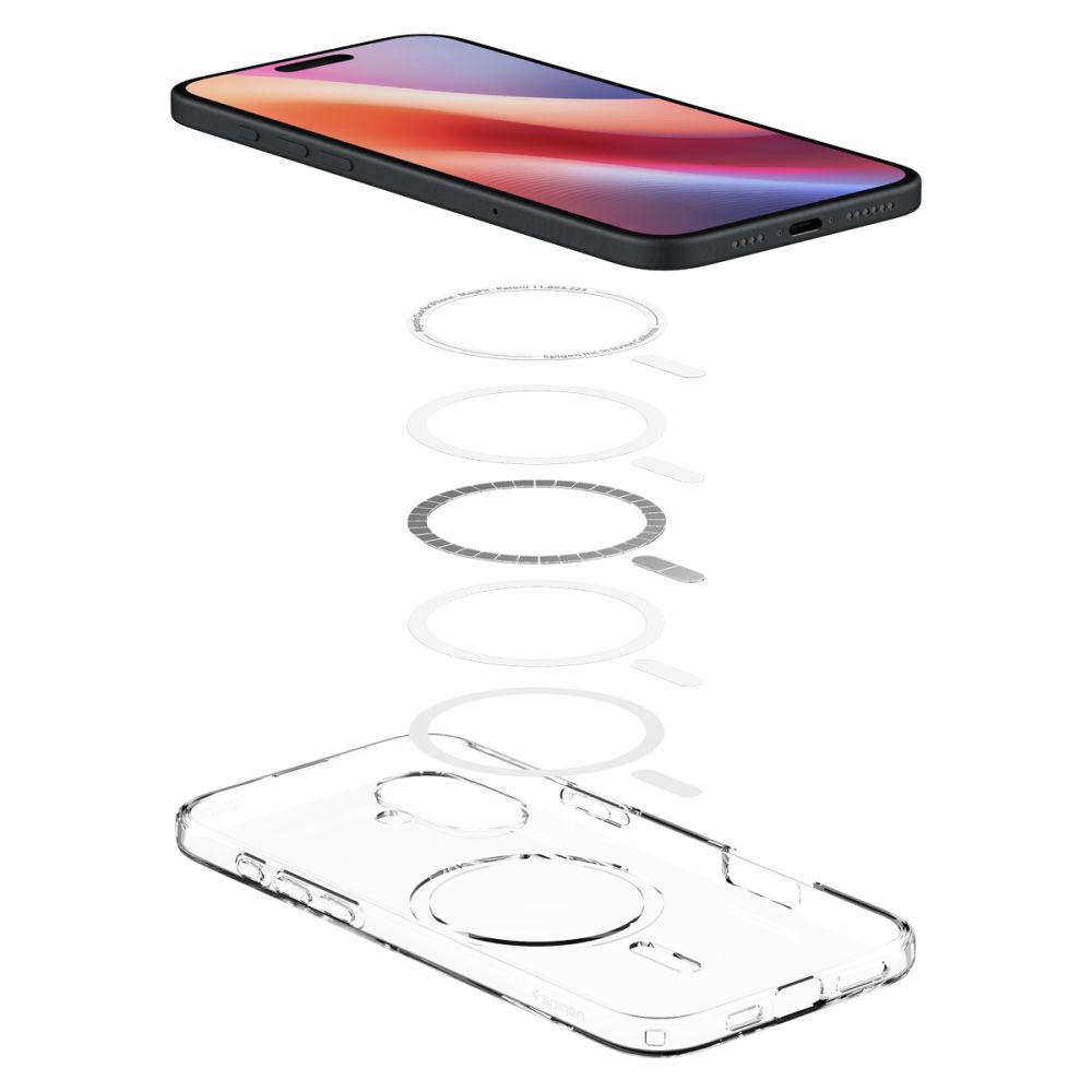 Spigen Spigen iPhone 16 Skal MagSafe Liquid Crystal Clear