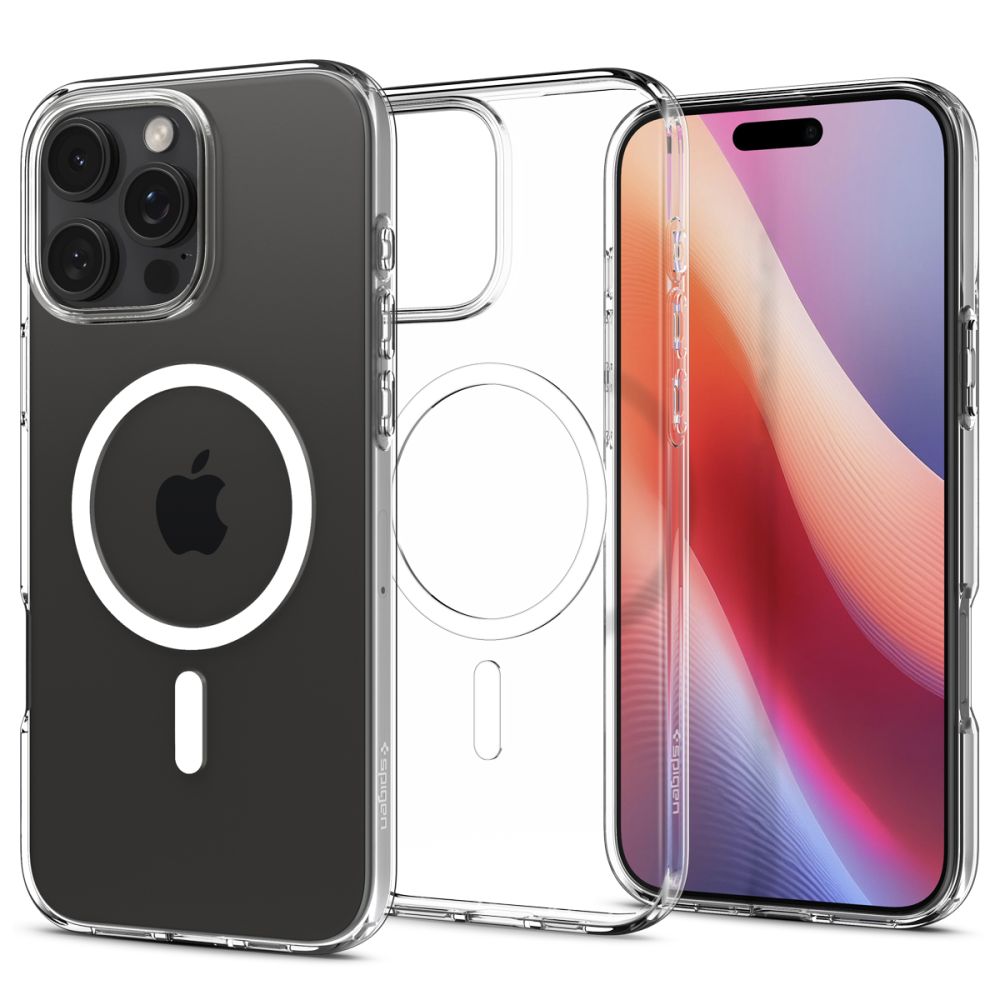 Spigen Spigen iPhone 16 Pro Skal MagSafe Liquid Crystal Clear
