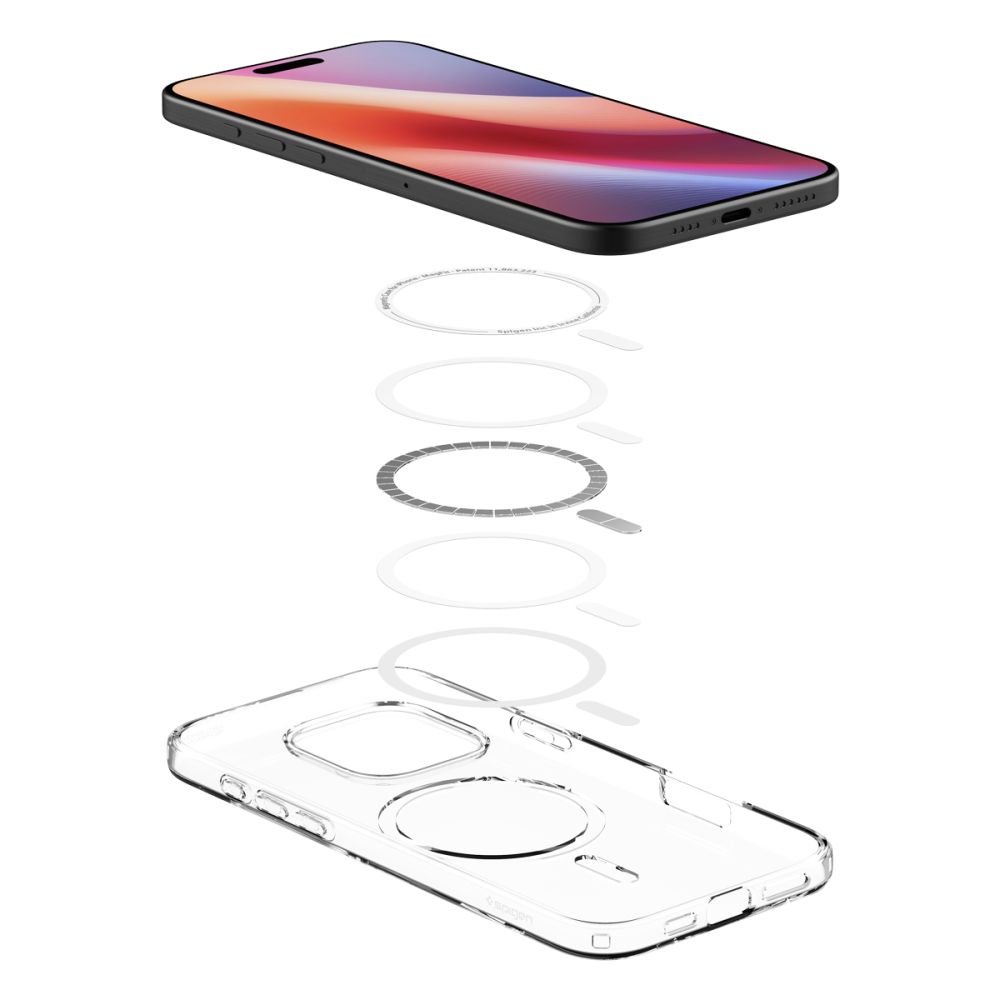 Spigen Spigen iPhone 16 Pro Skal MagSafe Liquid Crystal Clear