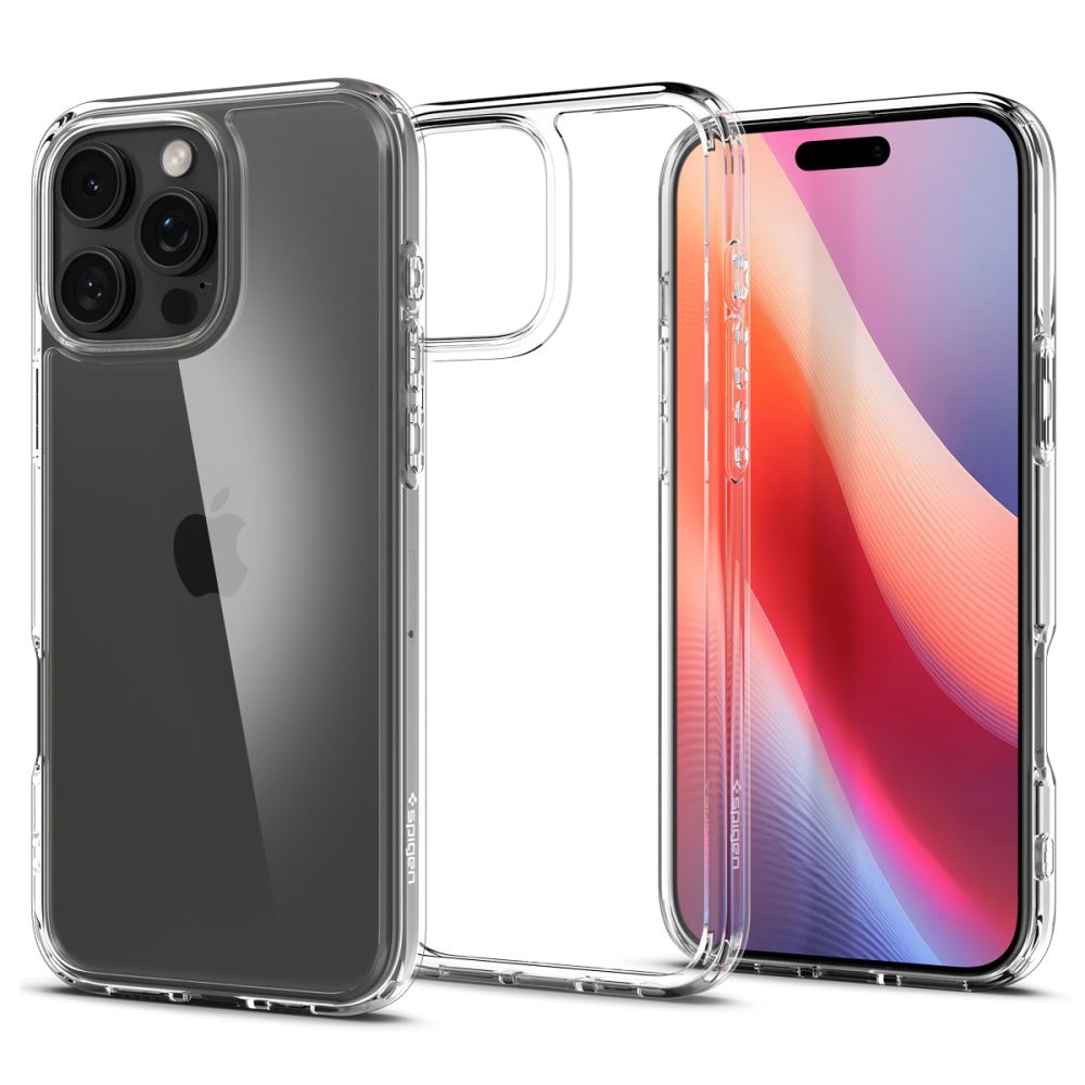Spigen Spigen iPhone 16 Pro Skal Ultra Hybrid Crystal Clear