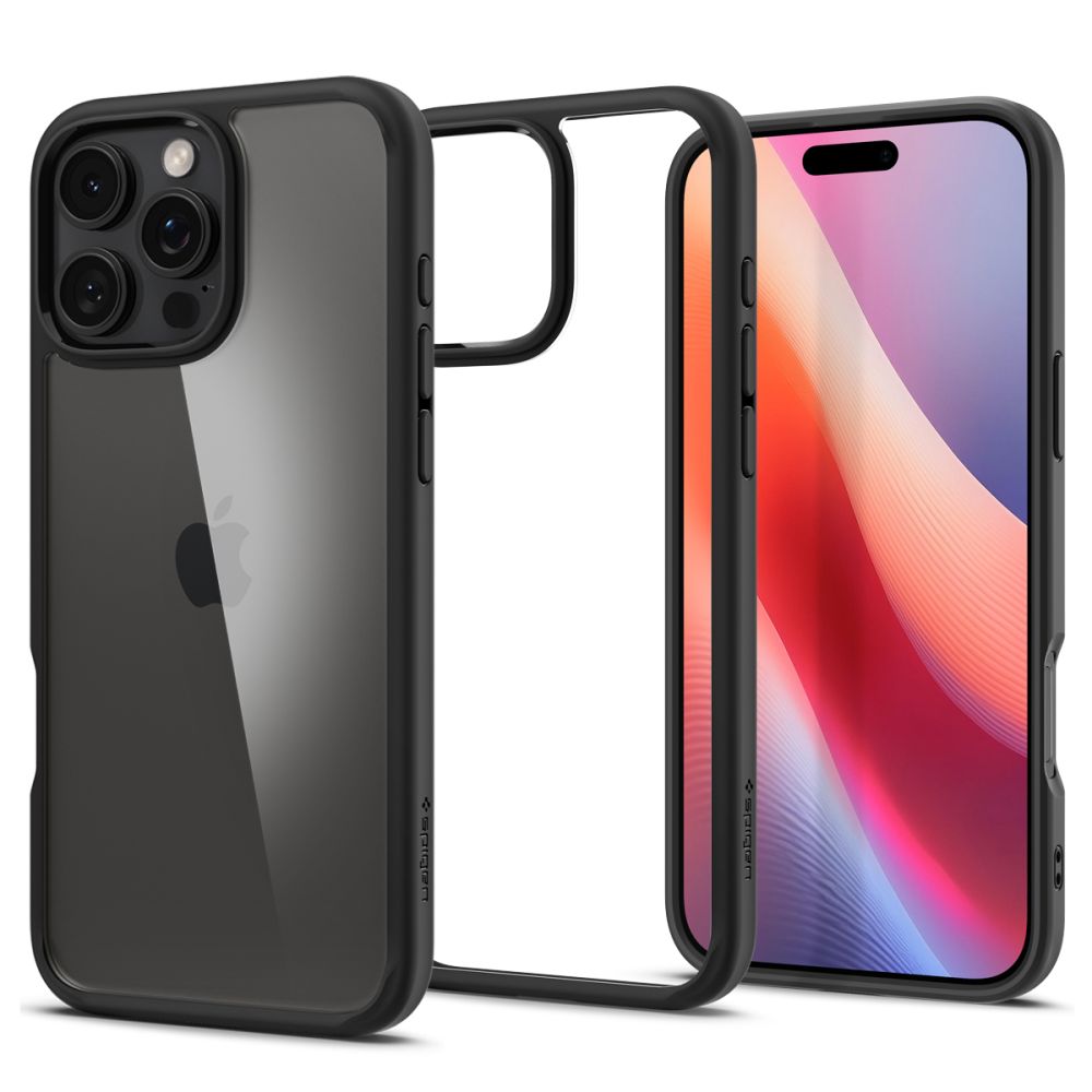 Spigen Spigen iPhone 16 Pro Skal Ultra Hybrid Matt Svart