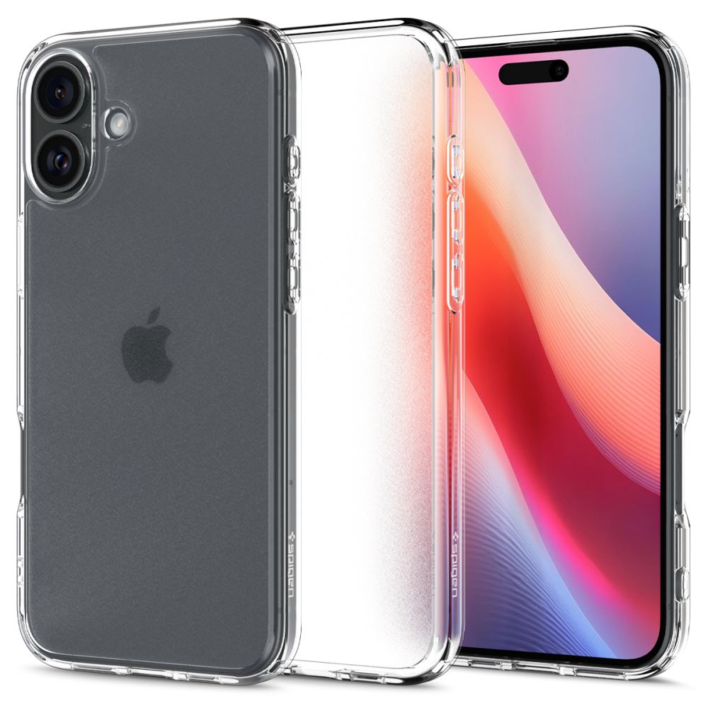 Spigen Spigen iPhone 16 Skal Ultra Hybrid Frostad Transparent