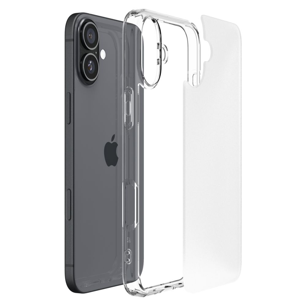 Spigen Spigen iPhone 16 Skal Ultra Hybrid Frostad Transparent