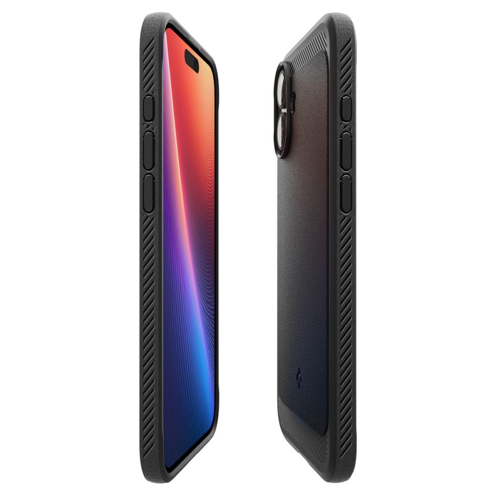 Spigen Spigen iPhone 16 Skal MagSafe Mag Rugged Armor Matt Svart