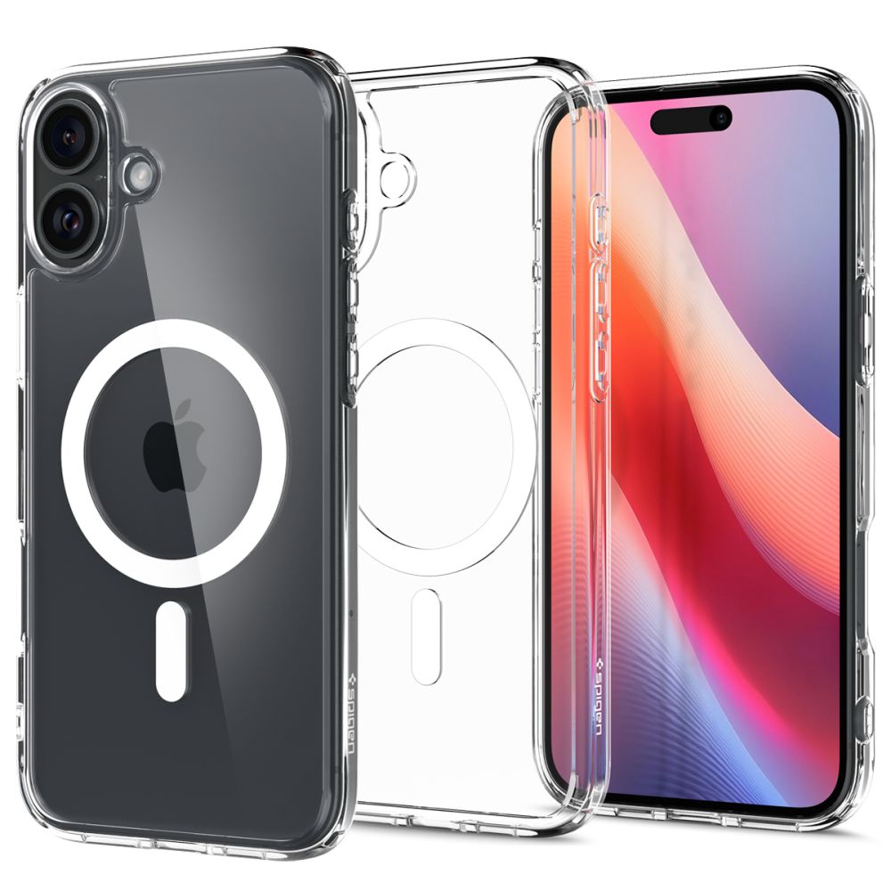 Spigen Spigen iPhone 16 Skal MagSafe Ultra Hybrid Vit
