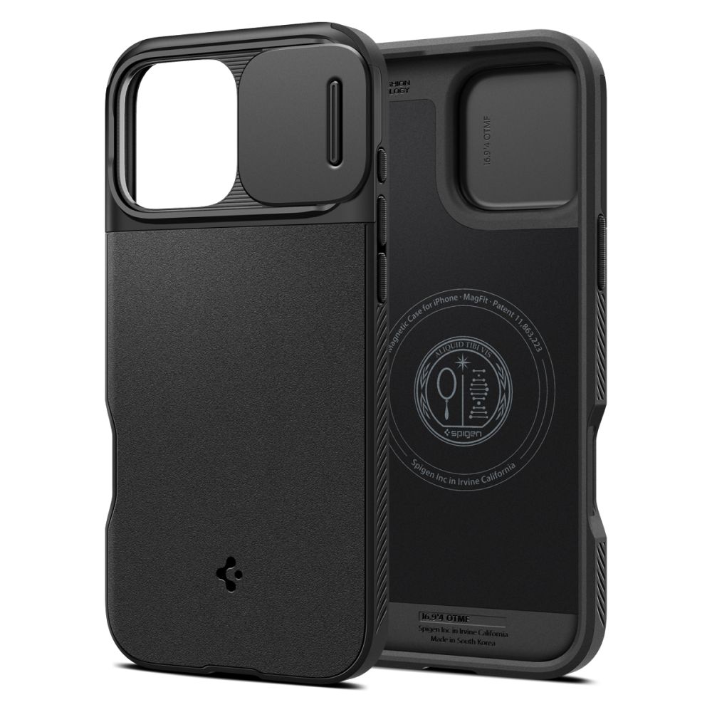 Spigen Spigen iPhone 16 Pro Max Skal MagSafe Optik Armor Svart