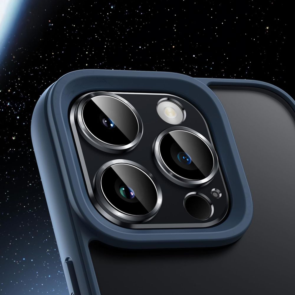 HOFI HOFI iPhone 16 Pro / 16 Pro Max Linsskydd AluCam Pro+ Svart