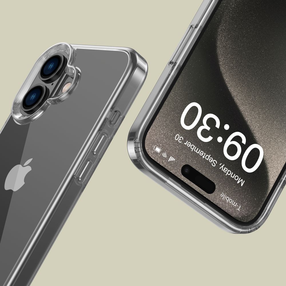 Tech-Protect Tech-Protect iPhone 16 Skal FlexAir Hybrid Transparent