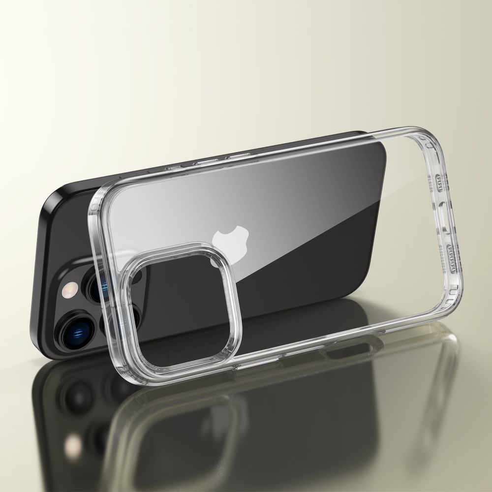 Tech-Protect Tech-Protect iPhone 16 Pro Skal FlexAir Hybrid Transparent