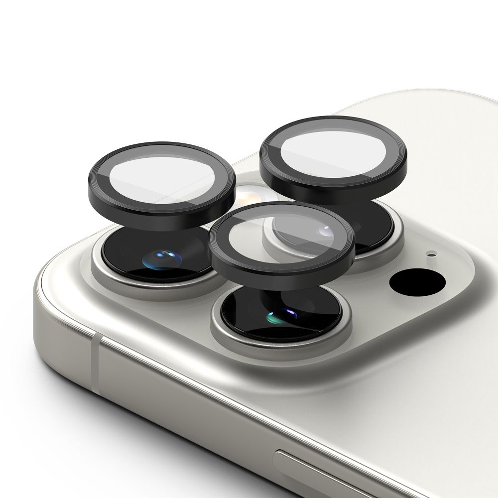 Ringke Ringke iPhone 16 Pro / 16 Pro Max 2-PACK Linsskydd Svart