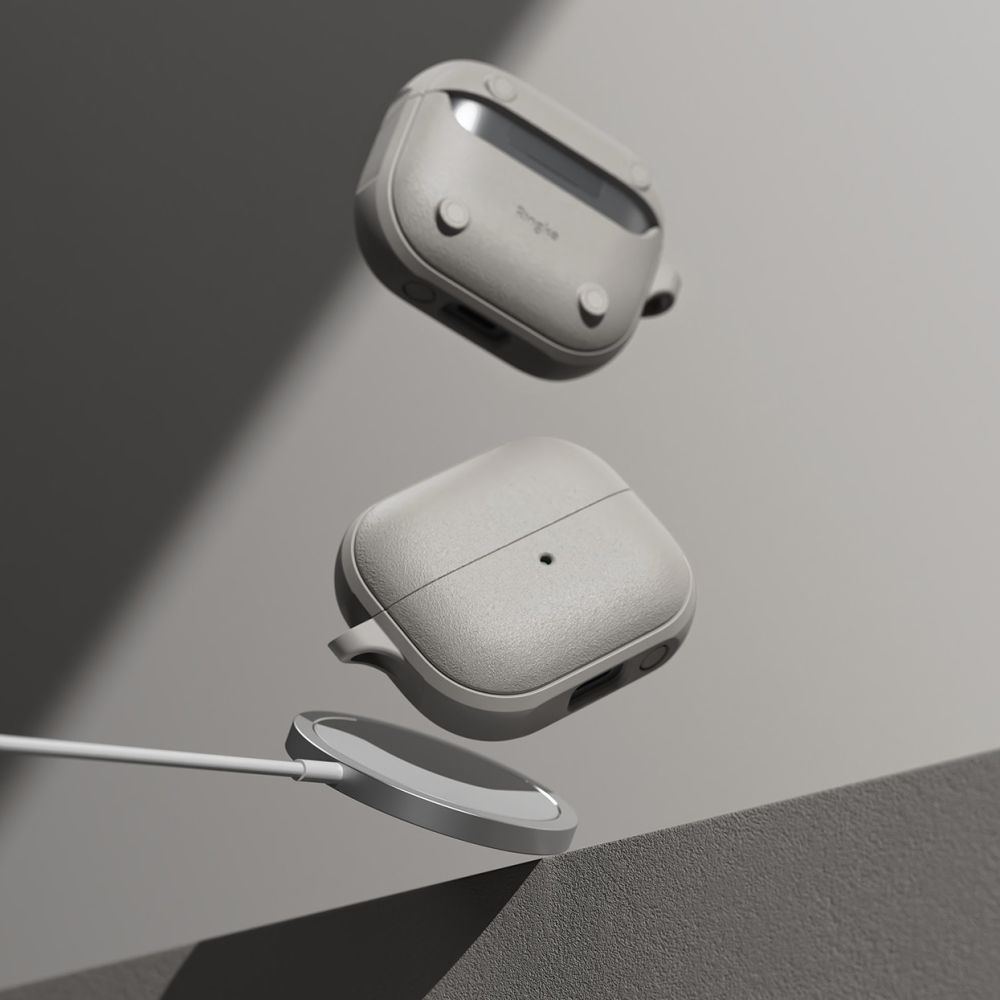 Ringke Ringke Galaxy Buds 3 / 3 Pro Skal MagSafe Onyx Warm Grey