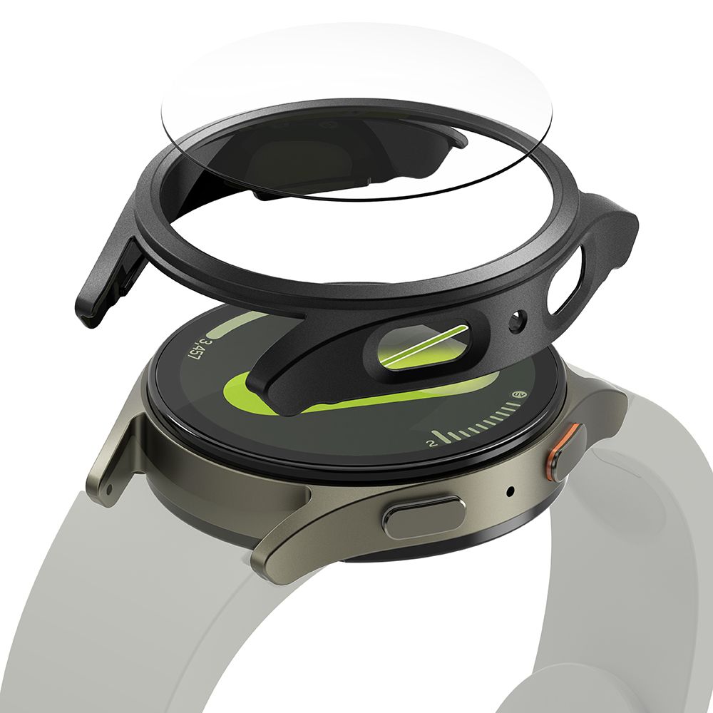Ringke Ringke Galaxy Watch 7 44 mm Skal/Skärmskydd Slim Titanium Svart
