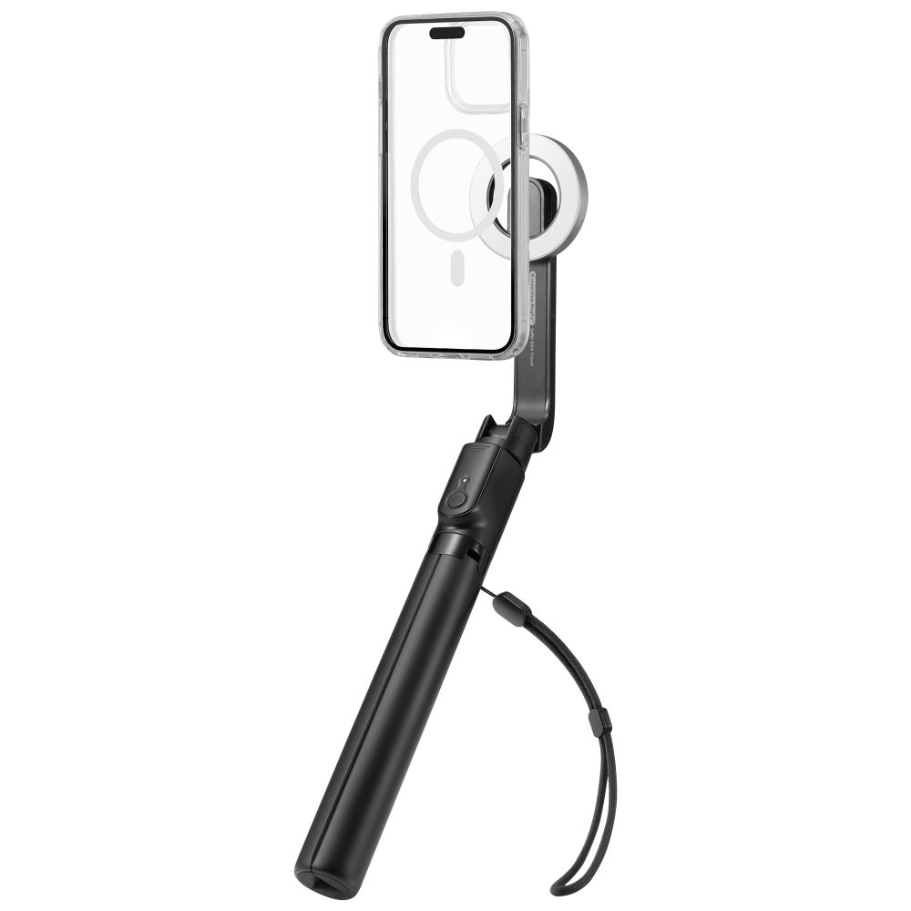 Spigen Spigen 120 cm MagSafe Bluetooth Selfiestick Tripod Svart