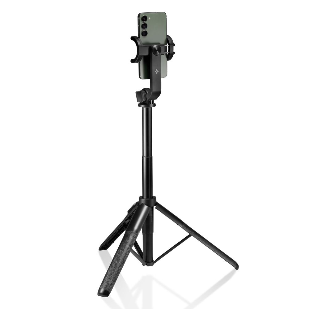 Spigen Spigen 161 cm Bluetooth Selfiestick Tripod Svart