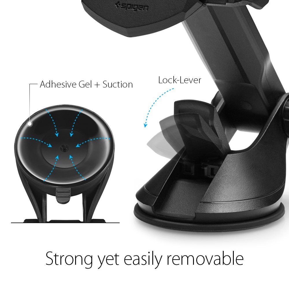 Spigen Spigen Mobilhållare Instrumentbräda Signature Svart