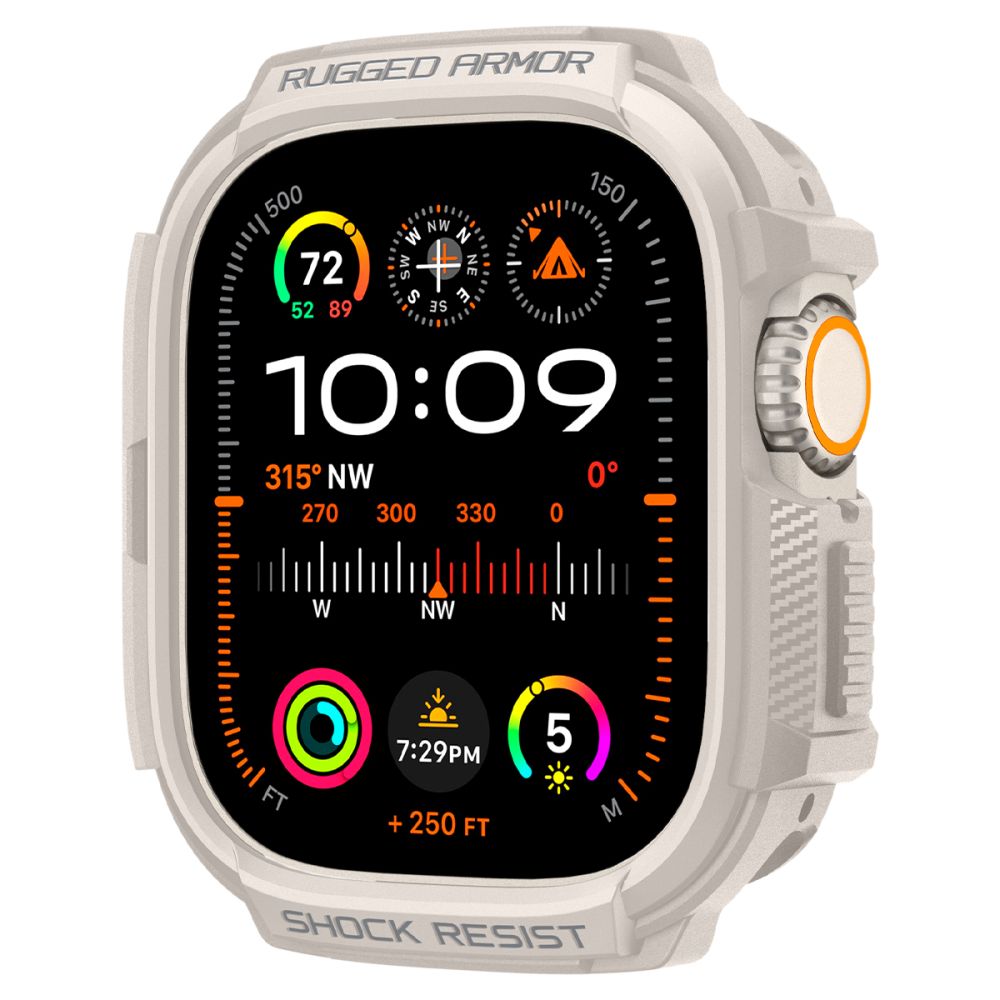 Spigen Spigen Apple Watch Ultra 49 mm Skal Rugged Armor Dune Beige