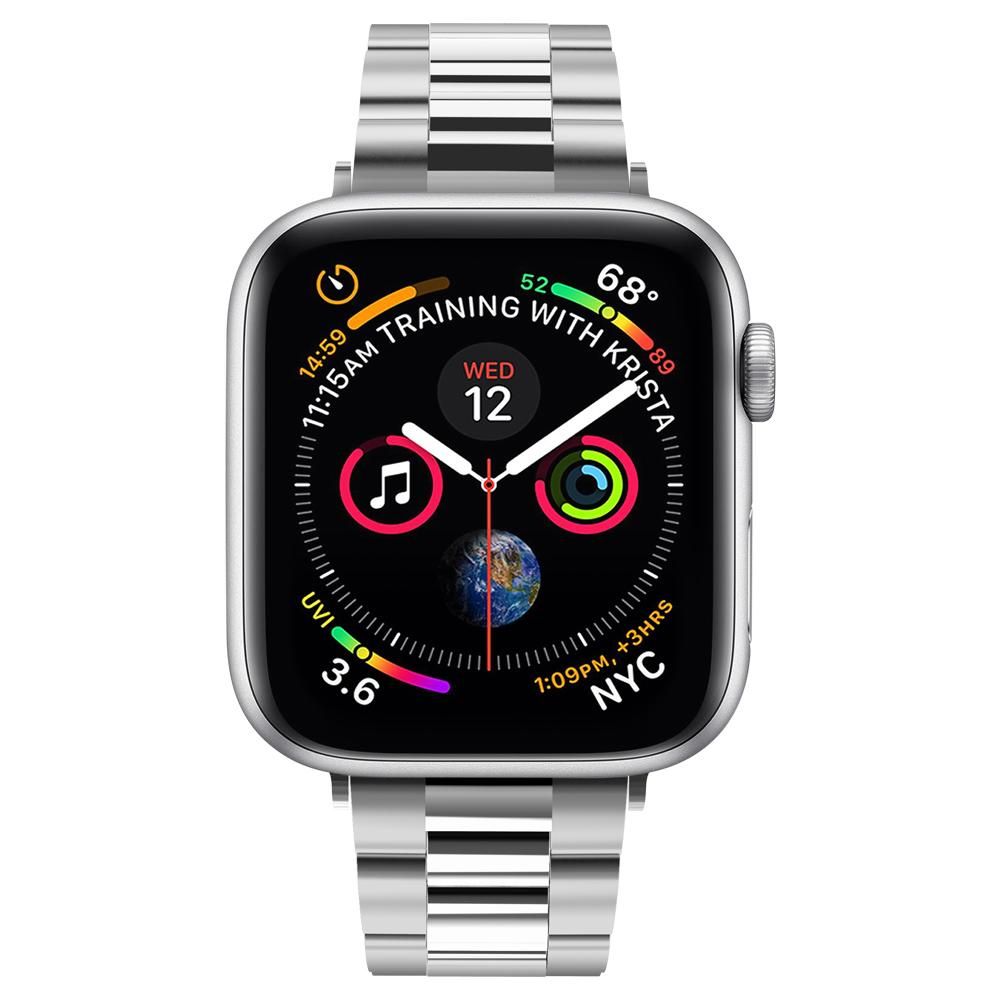 Spigen Spigen Apple Watch 38/40/41/42 mm Armband Modern Fit Silver