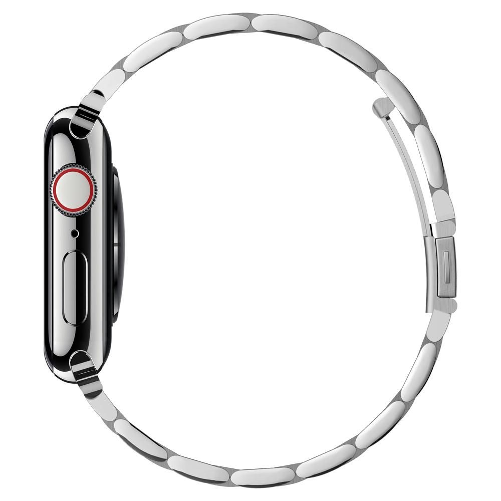 Spigen Spigen Apple Watch 38/40/41/42 mm Armband Modern Fit Silver