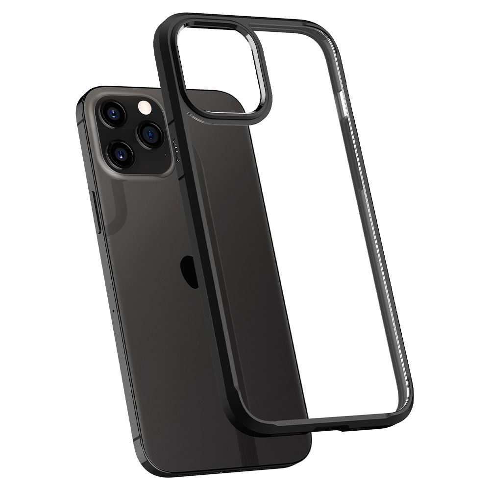 Spigen Spigen iPhone 12 / 12 Pro Skal Ultra Hybrid Matt Svart