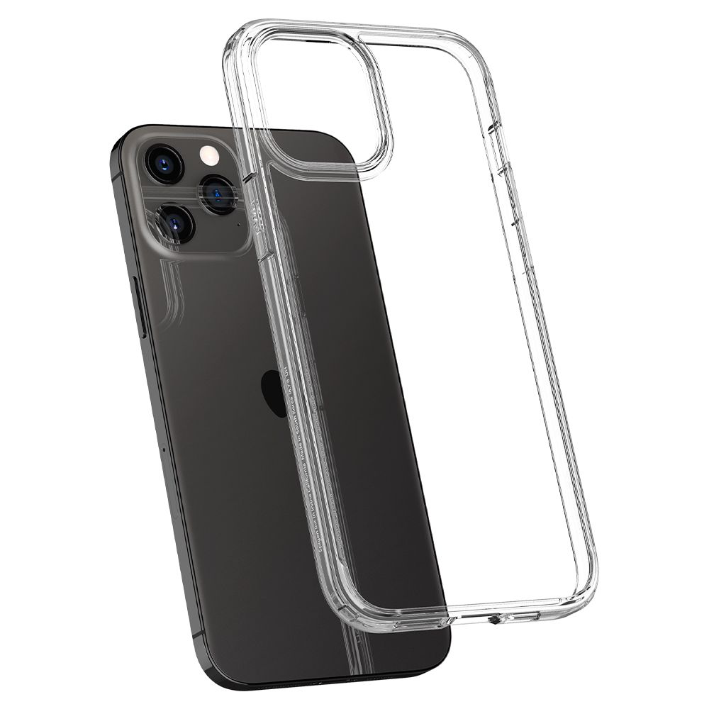 Spigen Spigen iPhone 12 / 12 Pro Skal Ultra Hybrid Crystal Clear