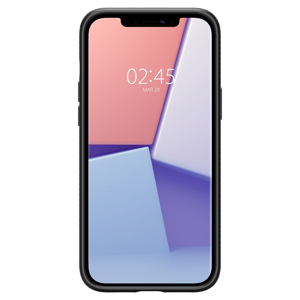 Spigen Spigen iPhone 12 / 12 Pro Skal Liquid Air Matt Svart
