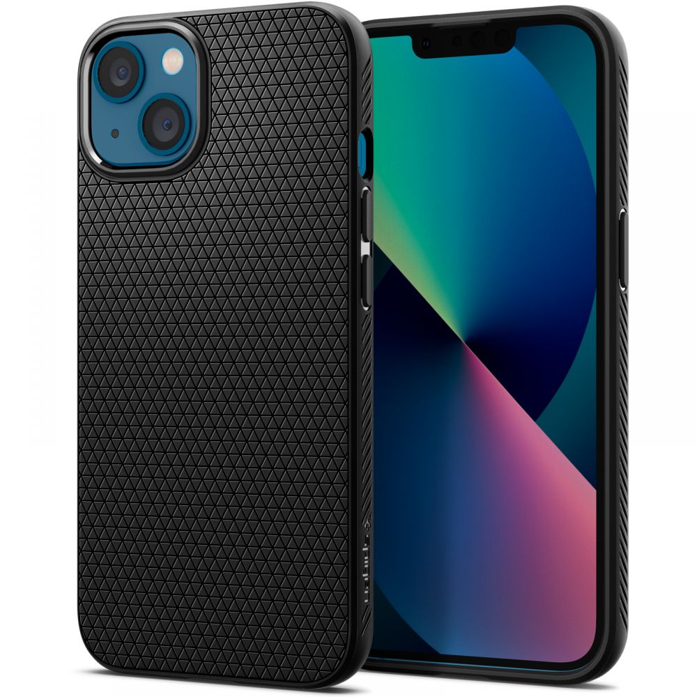 Spigen Spigen iPhone 13 Mini Skal Liquid Air Matt Svart