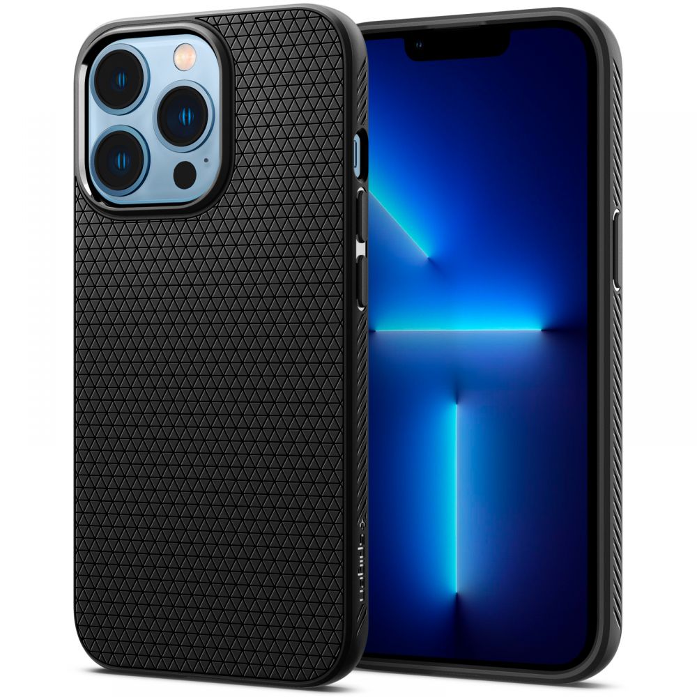 Spigen Spigen iPhone 13 Pro Skal Liquid Air Matt Svart