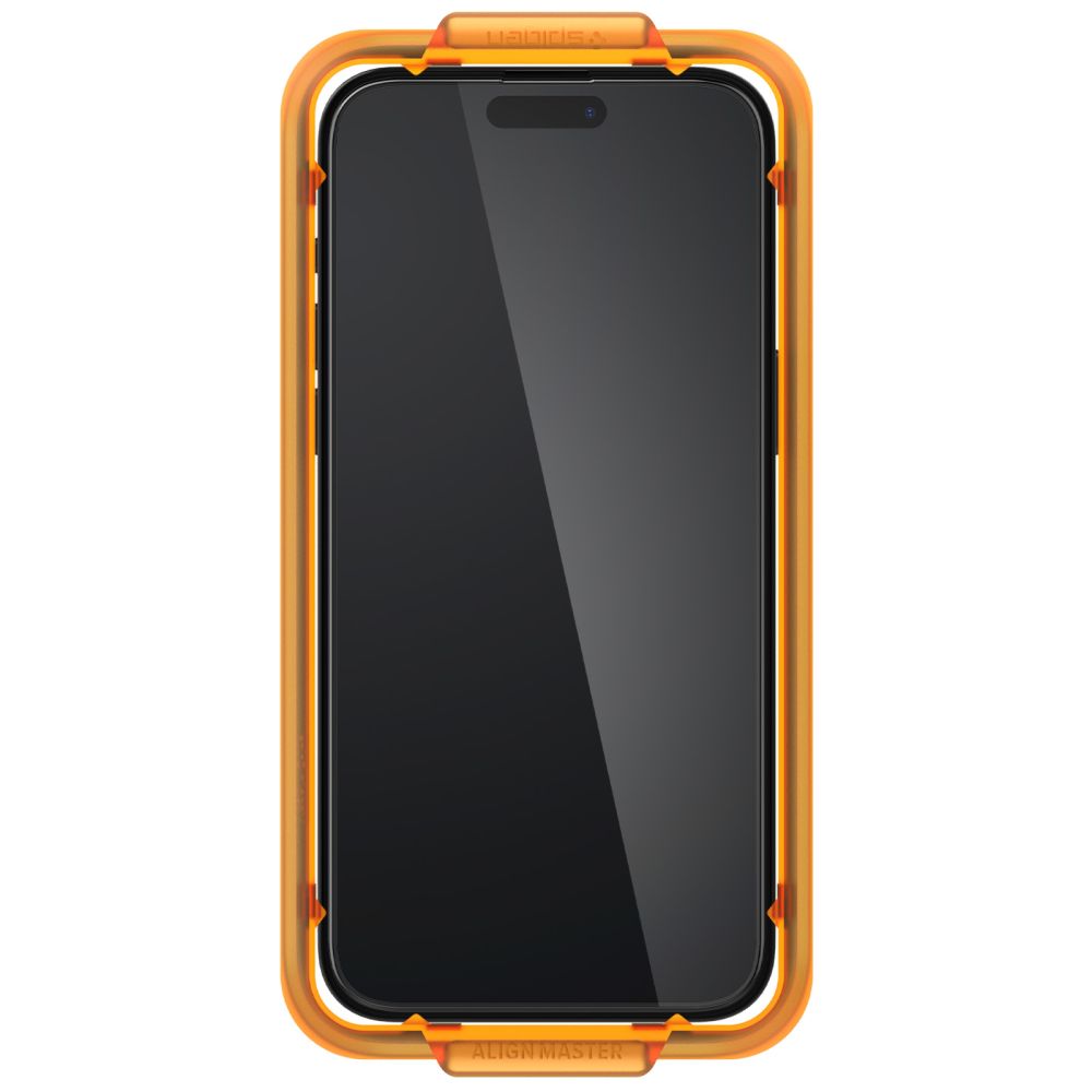 Spigen Spigen iPhone 15 Plus 2-PACK Skärmskydd ALM Glass FC