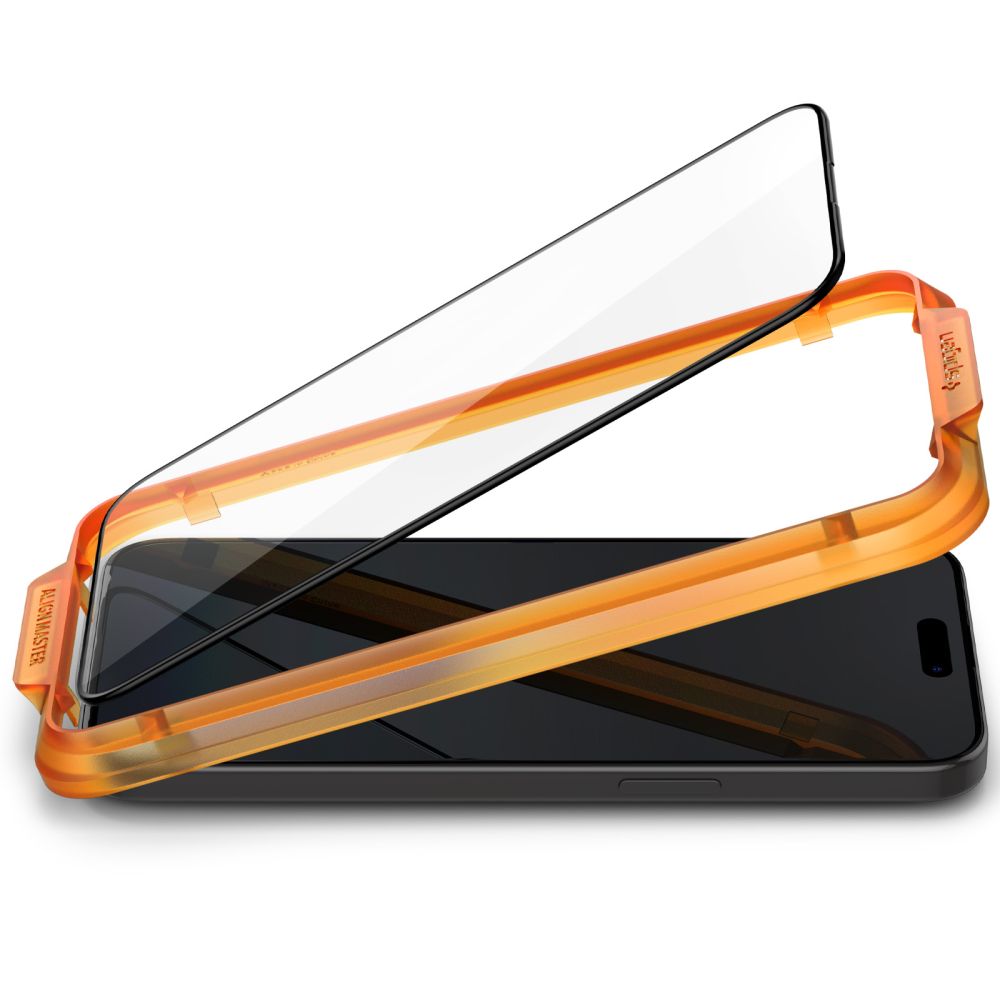 Spigen Spigen iPhone 15 Plus 2-PACK Skärmskydd ALM Glass FC